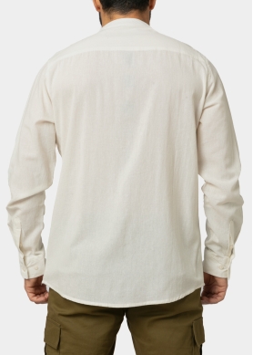 White Mao Shirt 