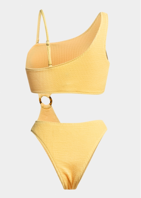 Amalfi One Piece - Lemon Crinkle