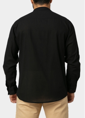 Black Mao Shirt 