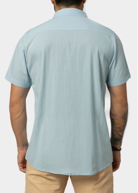 Light Blue Classic Shirt w/ Short Sleeves