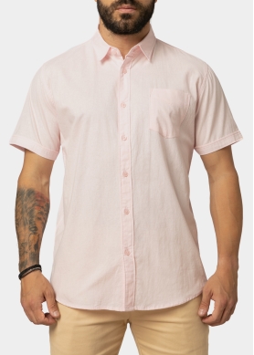 Light Pink Classic Shirt w/ Short Sleeves