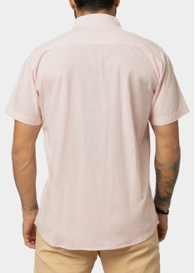 Light Pink Classic Shirt w/ Short Sleeves