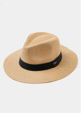 Brown Panama Style Hat
