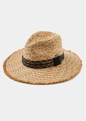 Natural Color Braided Panama Style Hat