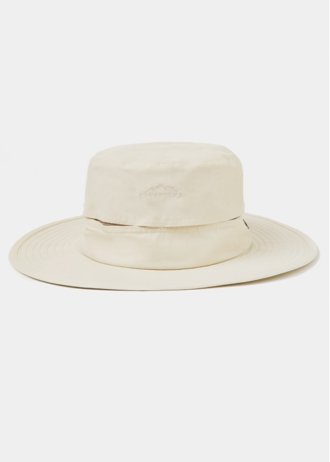 Beige Active Bucket Hat