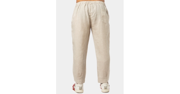 Linen Trousers Natural Beige 90’s～ Part Two Linen Pants – Natural Elegance & Breathable Comfort
