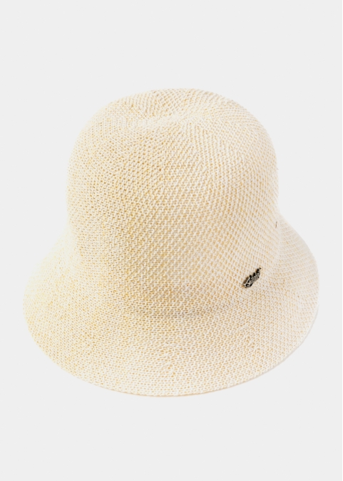 Cream Knitted Bucket Style Hat