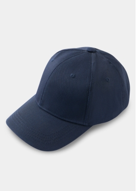 Navy Blue Plain Cap