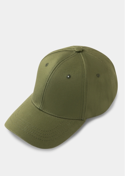 Olive Plain Cap