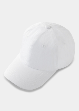 White Soft Cap