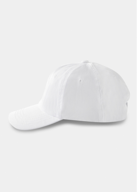 White Soft Cap