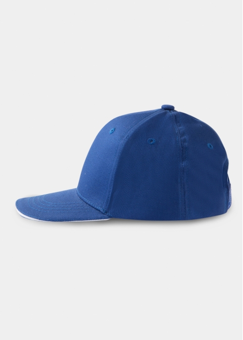 Royal Blue Plain Cap