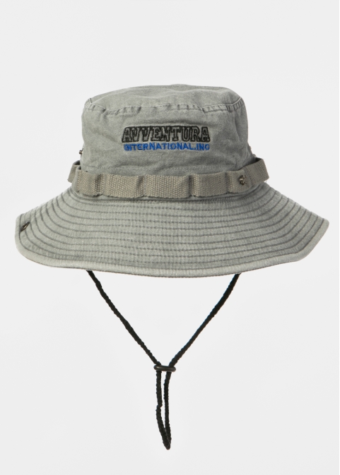 Azure Washed Cotton Bucket Hat