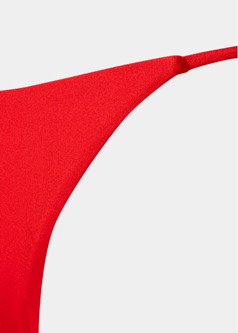 Cuba Bikini Bottom - Red Dacron
