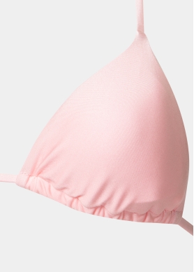 Cuba Bikini Top - Baby Pink Dacron
