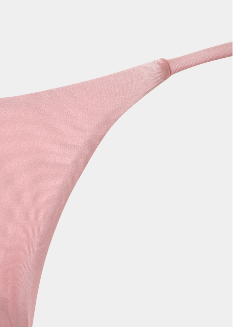 Cuba Bikini Bottom - Baby Pink Dacron