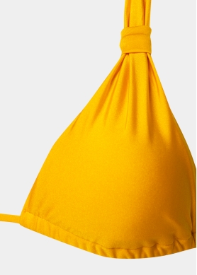 Azores Bikini Top - Orange Dacron