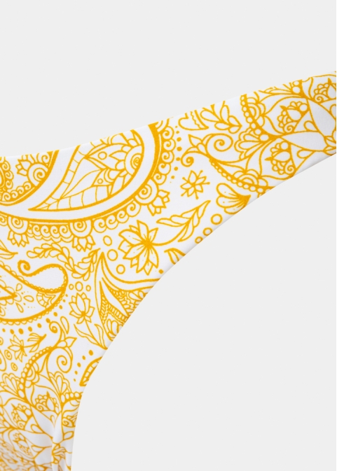 Azores Bikini Bottom - Paisley Dacron