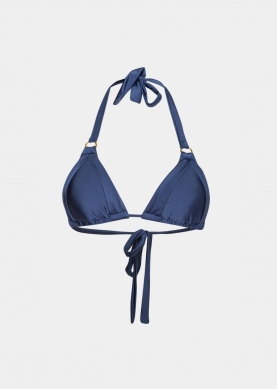 Capri Bikini Top - Navy Blue Dacron