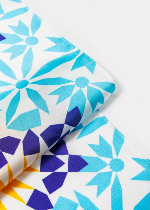 Sunflowers Satin Scarf