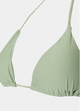 Bali Bikini Top - Mint Braided Dacron