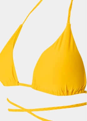 Bali Bikini Top -  Orange Dacron