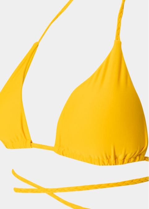 Bali Bikini Top -  Orange Dacron