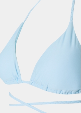 Bali Bikini Top - Light Blue Dacron