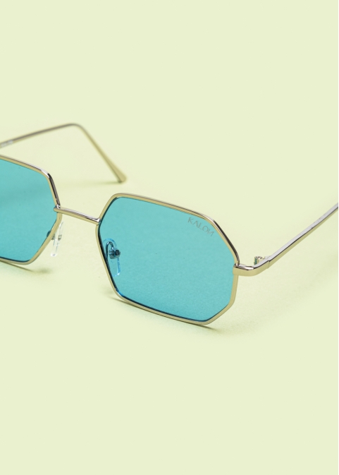"Dion" Silver - Blue