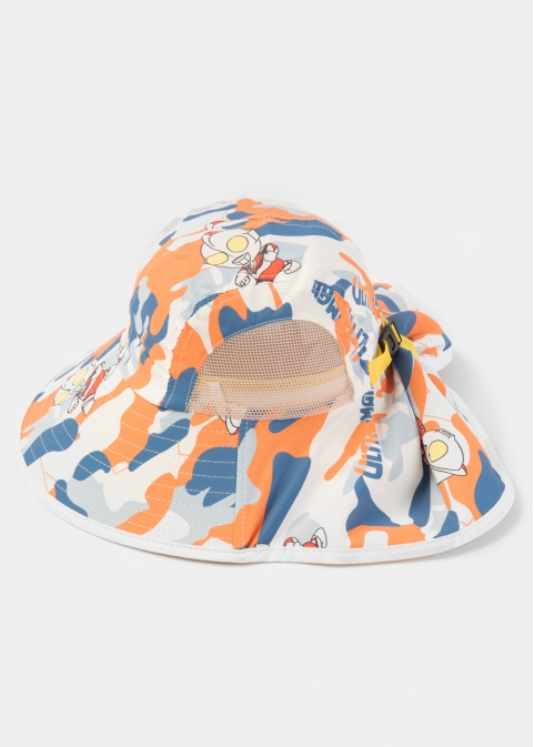 Colorful Kids Bucket Hat w/ Neck Protector