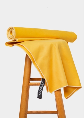 Yellow microfiber towel 2