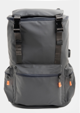 Dark Grey Avventura Backpack 3 w/ Charger