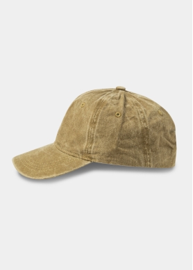 Washed Cotton Twill Cap - Olive