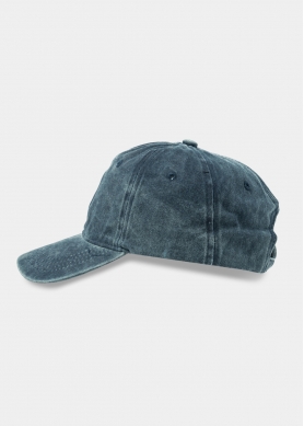 Washed Cotton Twill Cap - Navy Blue