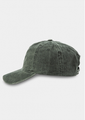 Washed Cotton Twill Cap - Grey