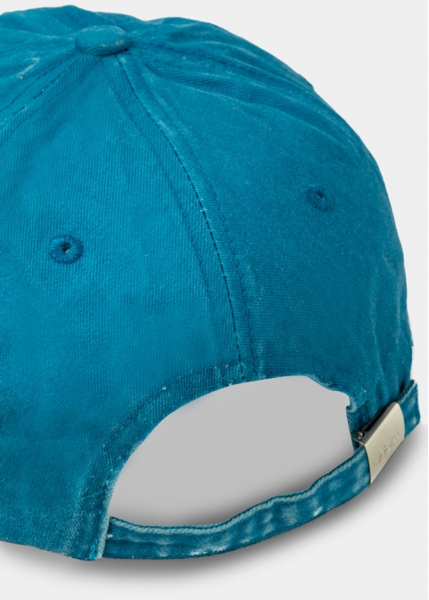 Washed Cotton Twill Cap - Royal Blue