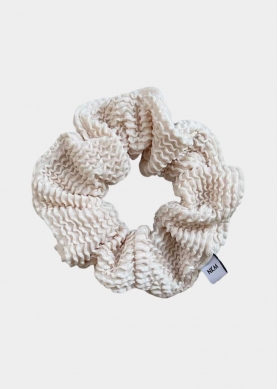 Crinkle Scrunchie Cream