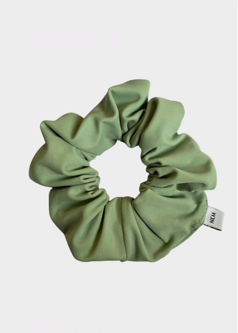 Shiny Scrunchie Lime