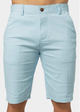 Azure Cotton Shorts