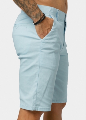 Azure Cotton Shorts