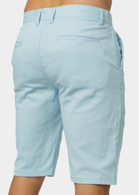 Azure Cotton Shorts