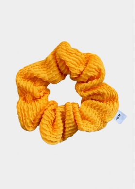 Crinkle Scrunchie Orange
