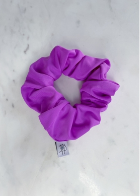 Shiny Scrunchie Purple