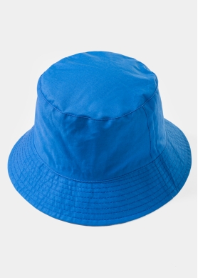 Double-Faced Bucket Hat Eyes Pattern & Blue