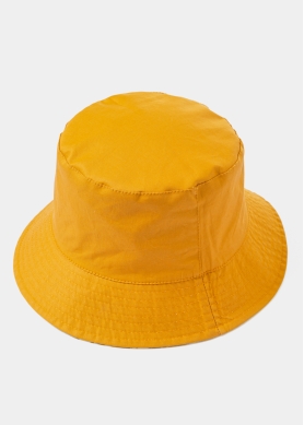 Double-Faced Bucket Hat Tape Pattern & Orange