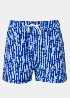 Dotted Stripes Classic Men Swimwear