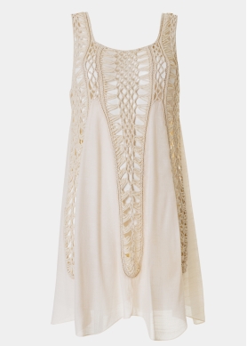 Boho Mini Knitted Beachwear