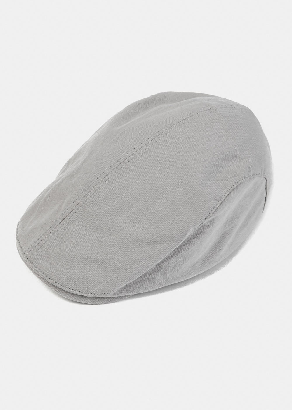 Grey Cotton Men's Cap