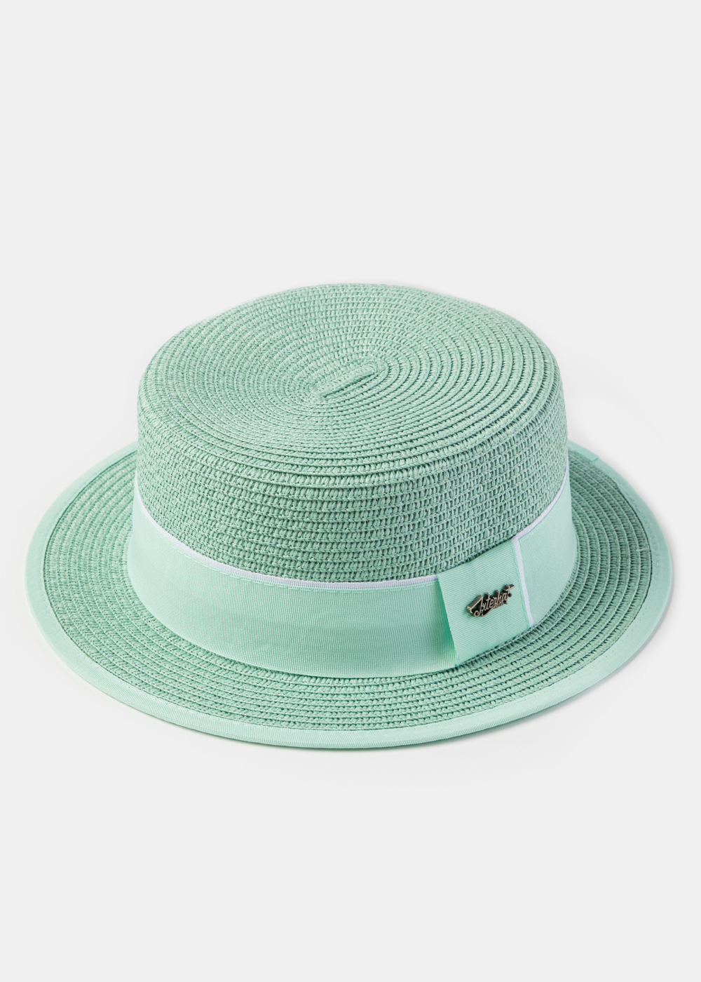 Mint Boater Hat