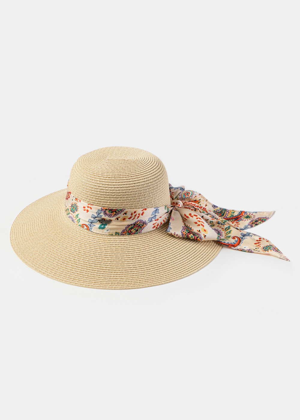 Beige Hat w/ Lahouri Ribbon